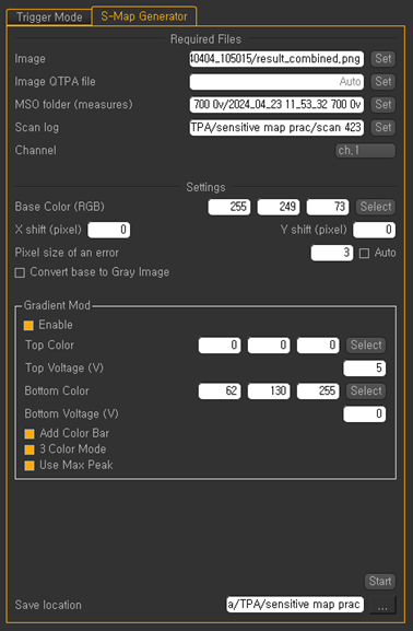 S-Map Generator